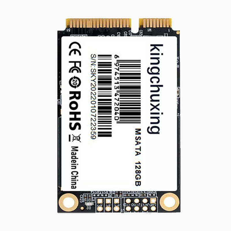 Brand new gold storage star msata solid state drive 128GB laptop desktop SSD512 genuine 64G256GB