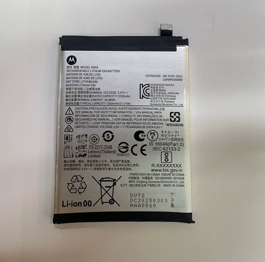 For Motorola moto RN55 battery, new 5500mAh large capacity built-in electric board Motorola phone repair parts