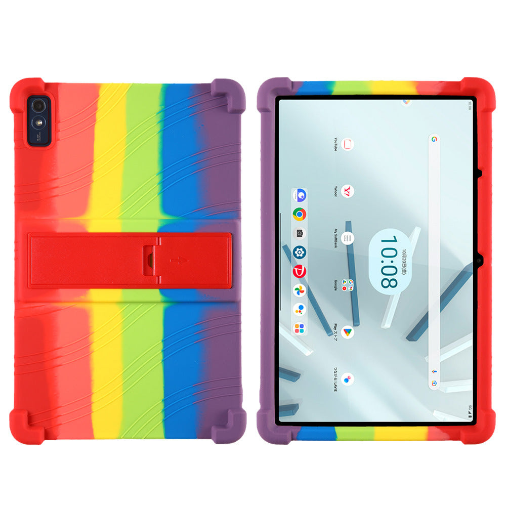 Applicable Lenovo TAB M10a 5G protective case TB360ZJK anti-drop belt bracket 10.6 inch protective case Protecting case