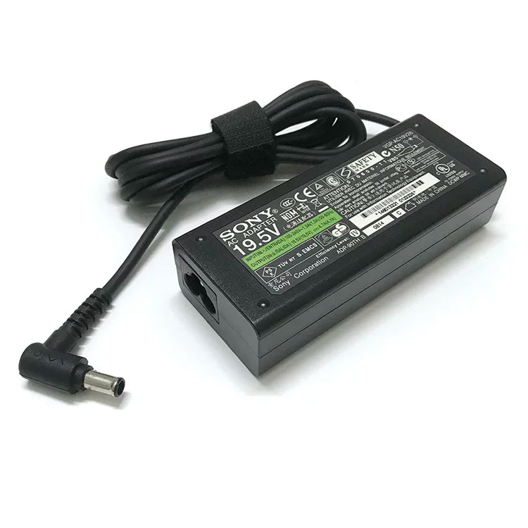 Genuine VGP-AC19V26 19.5V 3.9A to 4.7A 6.5 mm x 4.4 mm  Charger AC Adapter For Sony VAIO laptop VAIO Z CR series Charging Power supply Sony laptop repair parts