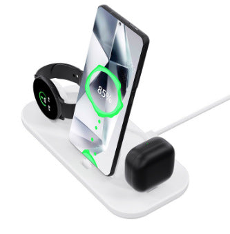 3-in-1 wireless charger, multi-function charging base, suitable for Apple 6-13 series mobile phone watch earphones