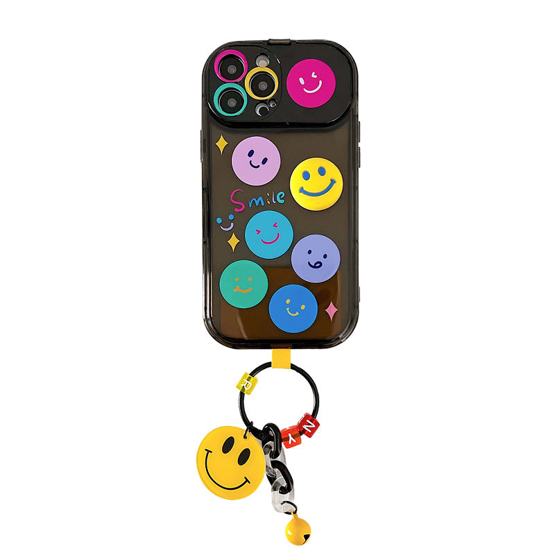 Accessories Homemade Color Smiley Face for iPhone13promax Apple 14 Phone Case 11 Mirror 12 Pendant Plus