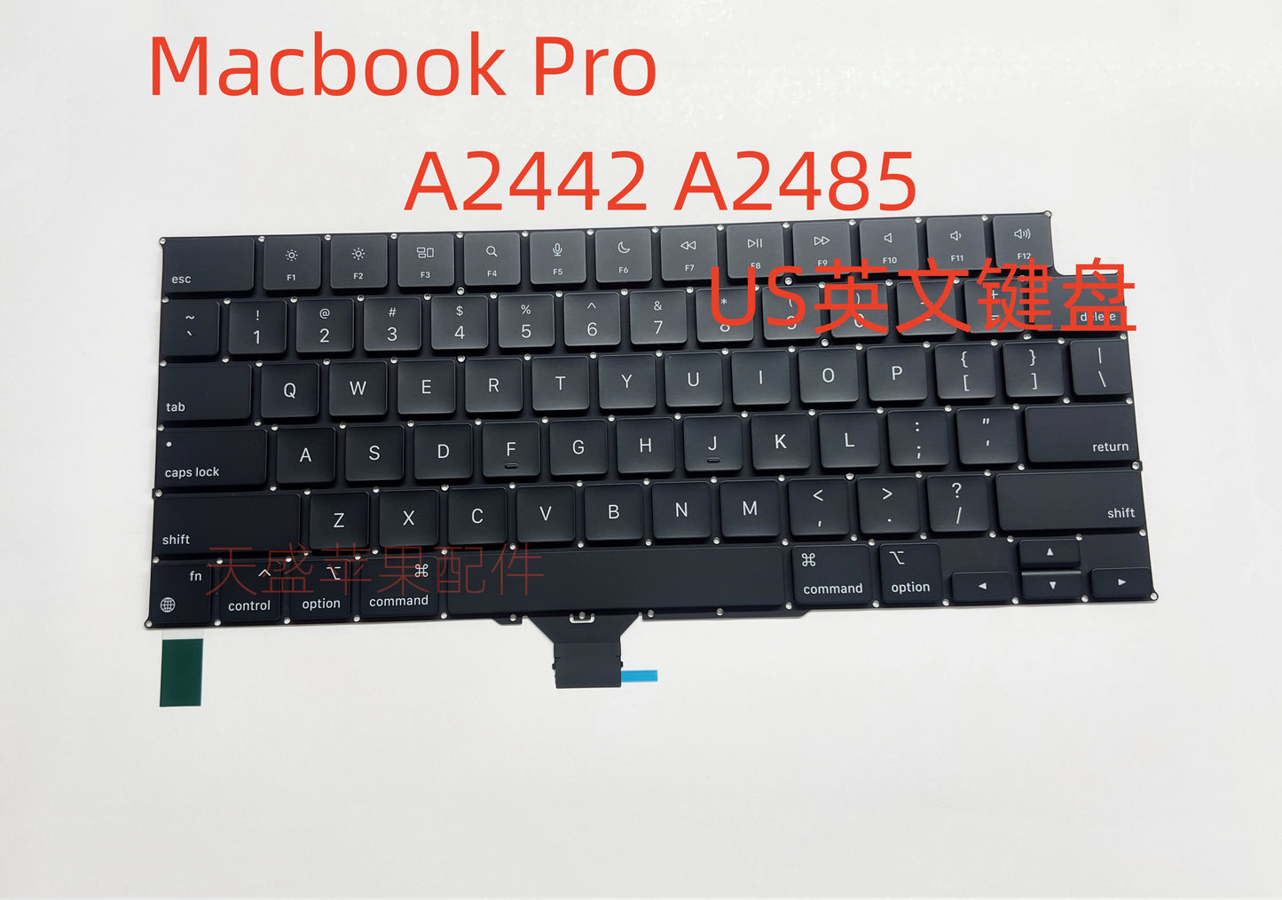 M1 M2 Macbook A2941 A2681 A2779 A2780 A2442 A2485   US keyboard