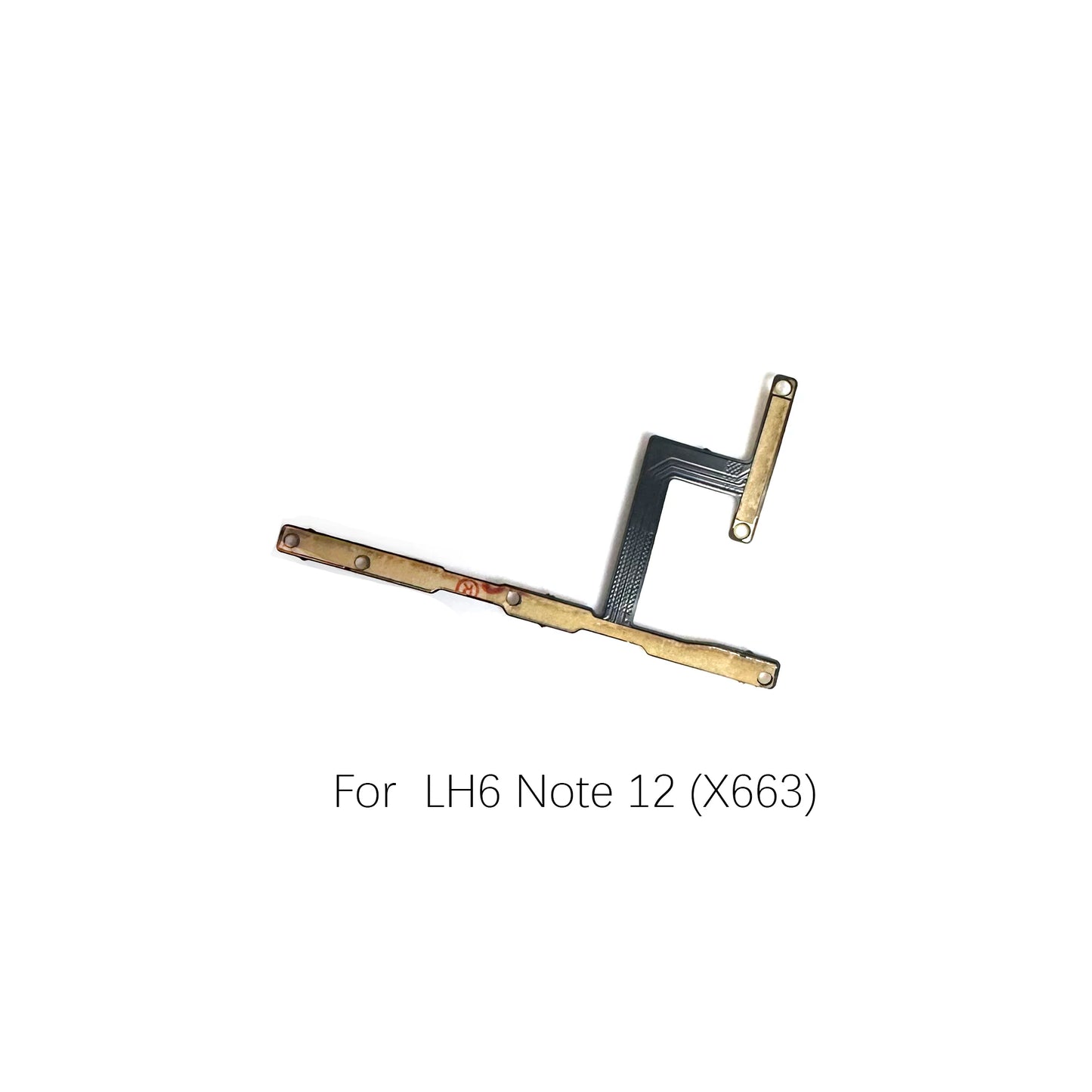 For Tecno LC7 LG7 LH6 LH7 17P Note12 Pova5 Power cable Switch on of ribbon flex