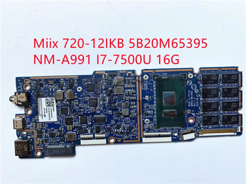 (Shipping fee not include)motherboard system board  Lenovo/ lenovo  720-12IKB NM-A991 I5-7200U 8G I7-7500U 16G