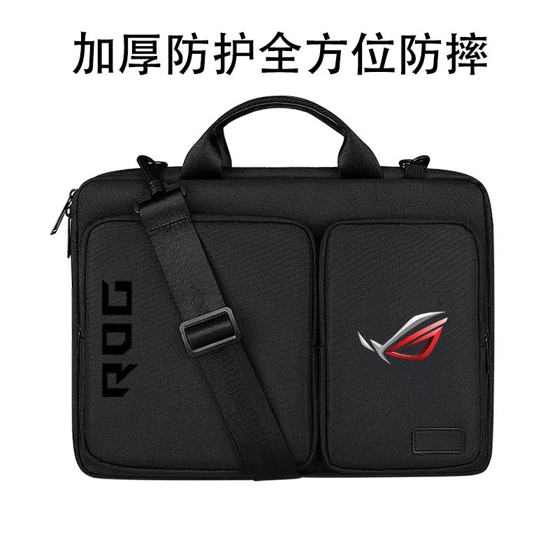 Laptop Bag for 16" 17“ 18" 17.3" ASUS ROG Strix SCAR 7Plus 18 16 inch ROG 17 7Plus G713P  2023 ROG Flow X16 Crossbody Bag Hand Shoulder Bag