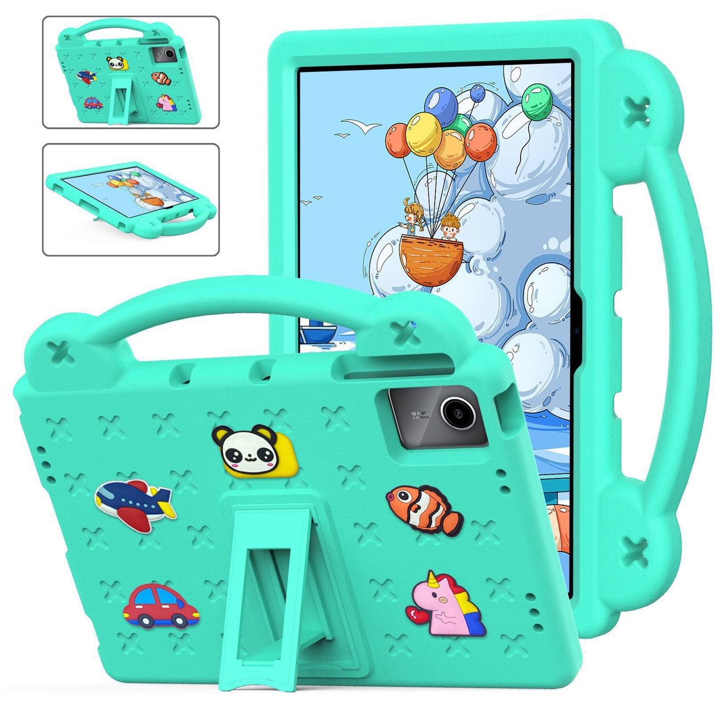 Applicable to 2024 Lenovo small new pad11 tablet protective case Lenovo Tab M11 Beibei bear bracket shell protective Accessories