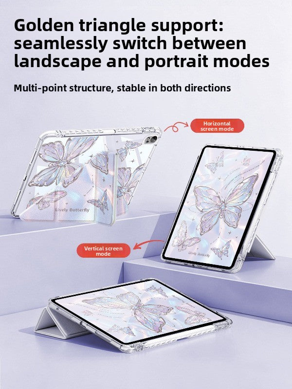 For Huawei matepad11.5 protective case 2026 new pro12.2 tablet case 115s with pen slot air12 all-inclusive For glory x10/9 anti-drop se10.4 star butterfly dance 2023 Tablet Accessories