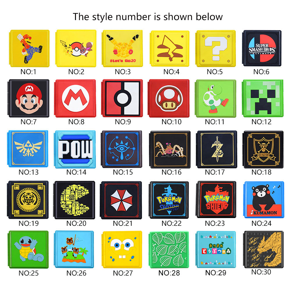 Switch card box Suitable for Nintendo switch game card storage box NS card box switch game card box