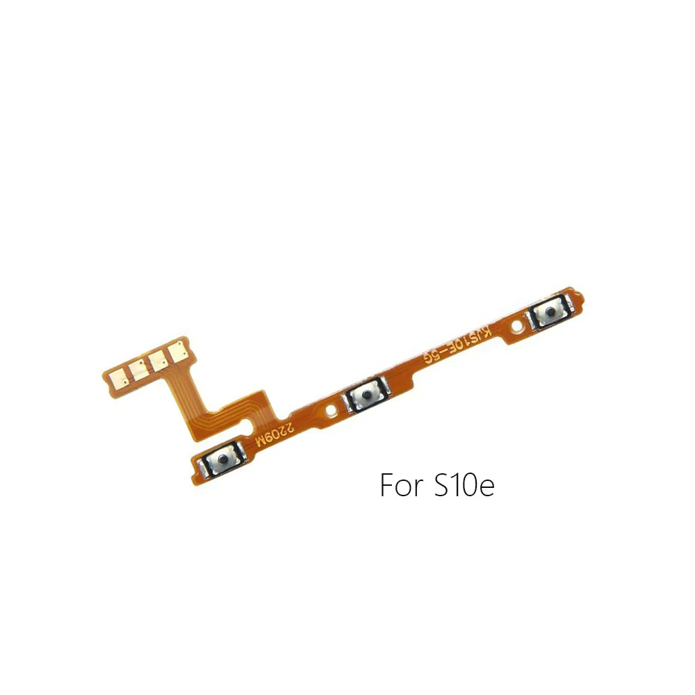 For Vivo S1 S1Pro S5 S6 S7 S9 S10e S12 S15e Power cable Switch on of ribbon volume flex
