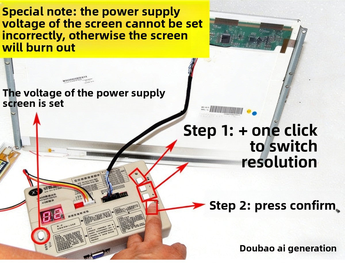 77 Programs LVDS LCD Screen display Tester Laptop LVDS Panel Test Tester Tool Laptop Repair tools