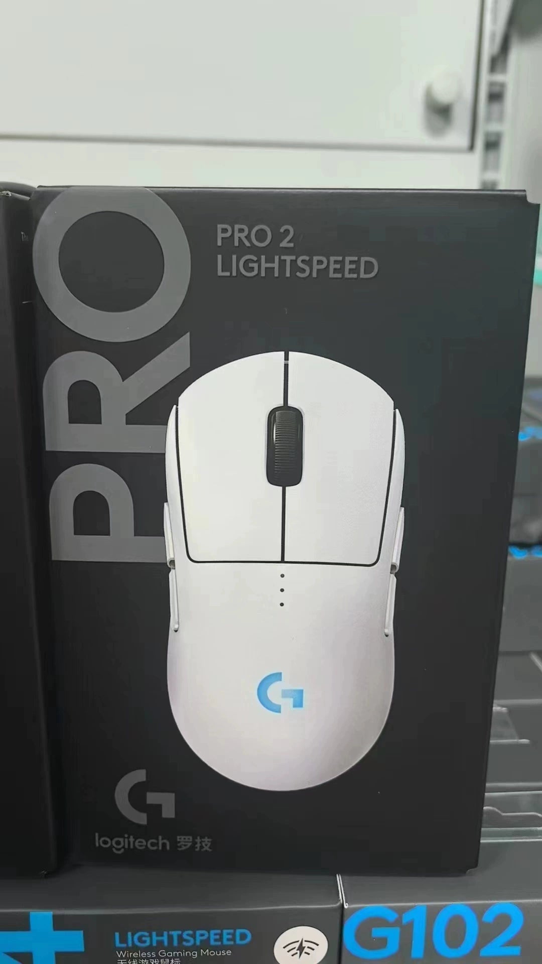 Logitech GPW bullshit king generation wireless mouse G PRO X second generation Suzaku SUPERLIGHT 2 third generation GPW4