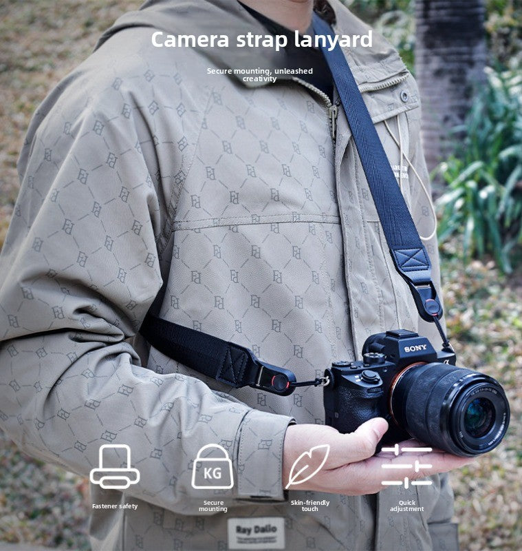 Camera Quick Release Strap for Canon Sony Fuji XM5 R10 Z30 Convenient Quick Release Shoulder Strap Compatible with pd  Digital camera accessories