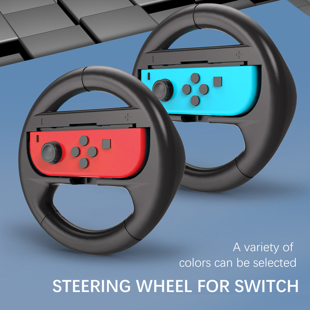 Switch OLED handle steering wheel for Nintendo switch gaming steering wheel joycon grip
