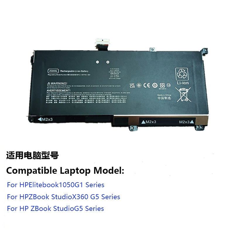 (Shipping fee not include)for于HP ZG04XL  EliteBook 1050 G1 L07046-855 L07352-1C1 battery