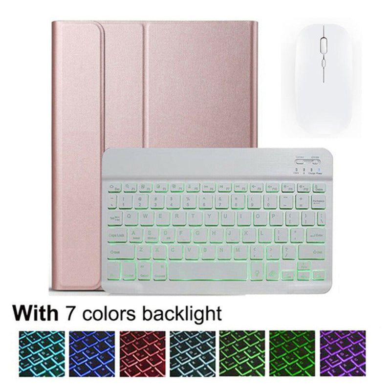 Applicable to Lenovo Xiaoxin P11 Bluetooth keyboard case M10 plus tablet J607 leather case X606F/J606Fprotective Accessories