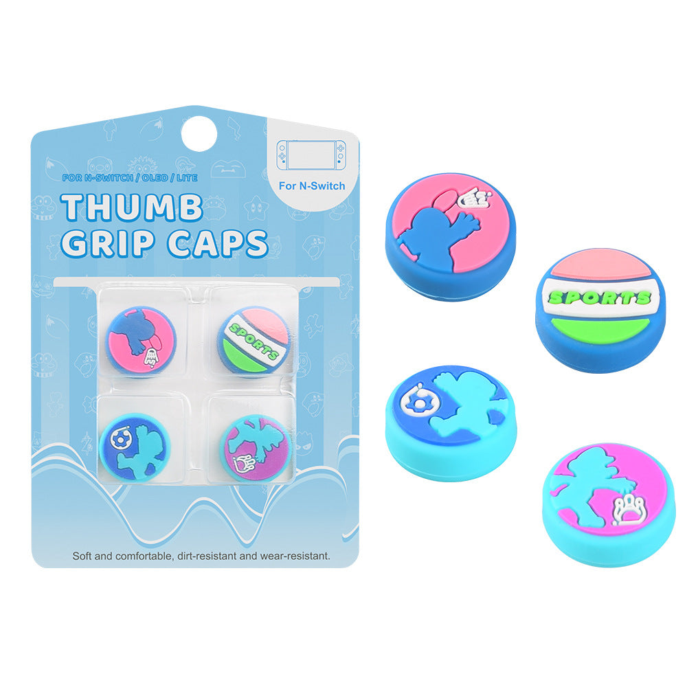 Suitable for Nintendo Switch joystick cap switch joycon key cap 3D joystick protective cap silicone cap