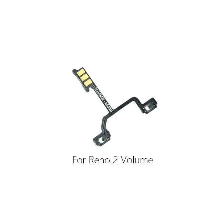 For Oppo Reno Ace Reno2 2F Reno3 Power cable Switch on volume flex of ribbon
