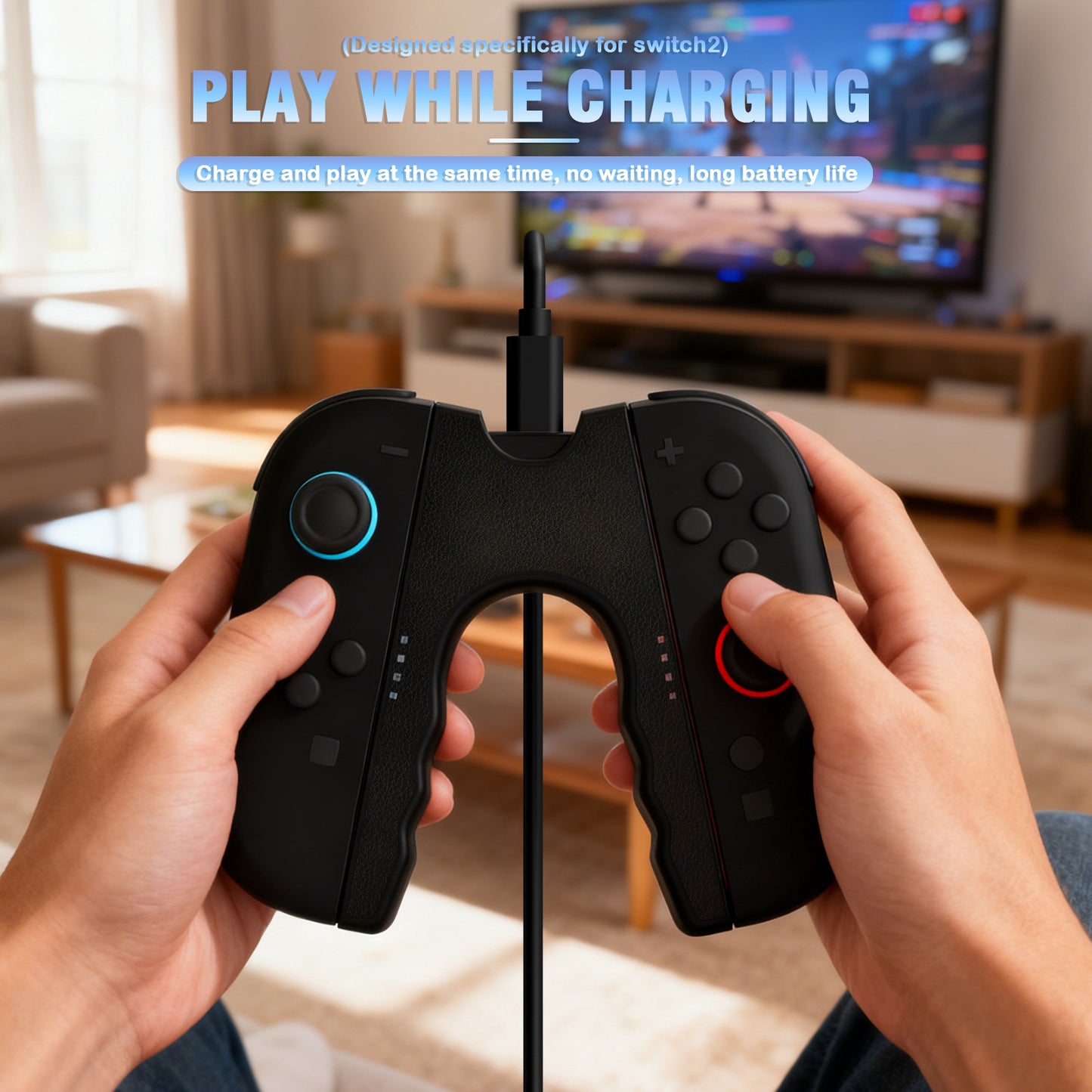 Suitable for Nintendo Switch 2 joycon charging grip switch 2 left and right handle charging bracket