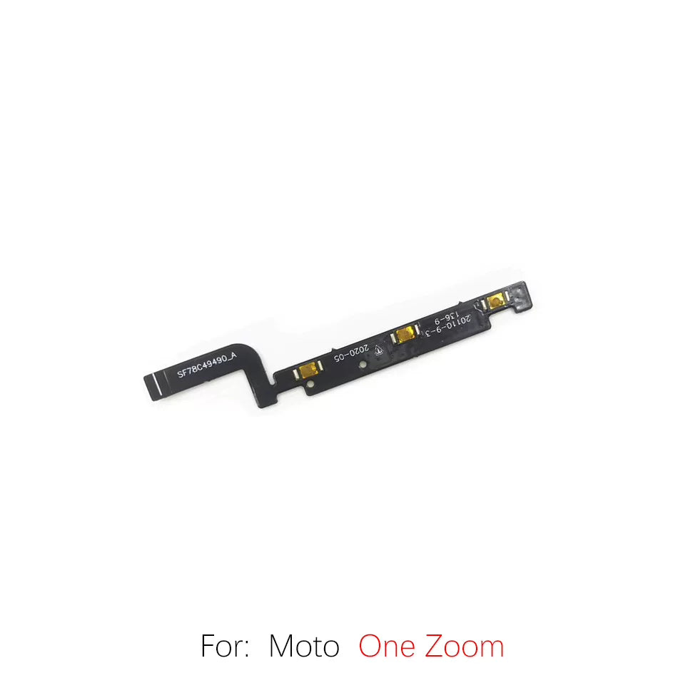 For Motorola One Fusion Plus Action Hyper One Zoom Power cable Switch on of ribbon flex cable