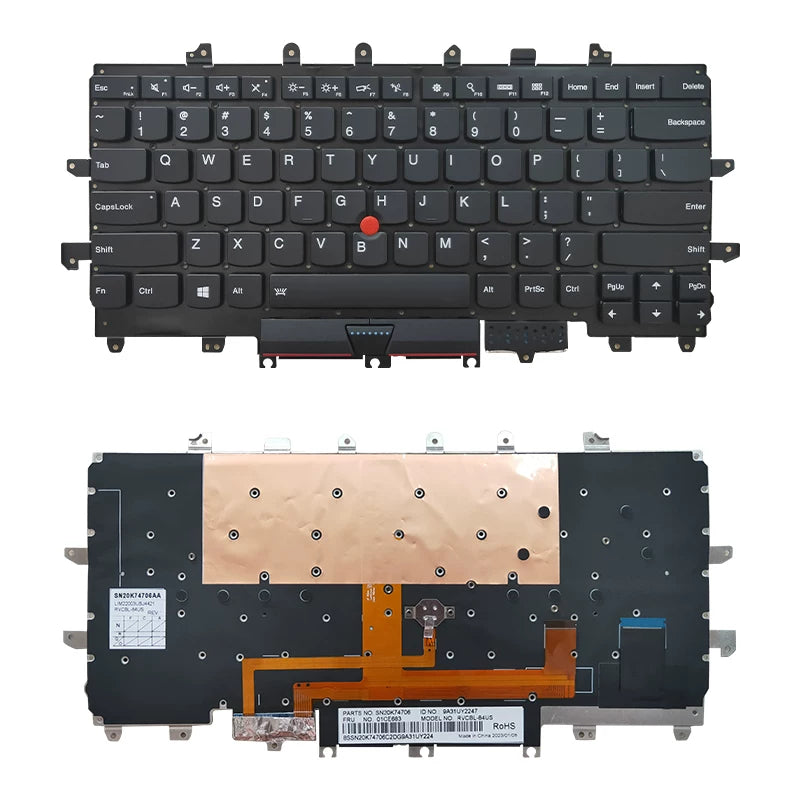 Keyboard for lenovo thinkpad X1 carbon YOGA 2ND 3RD 4/5/6/7TH GEN8 keyboard