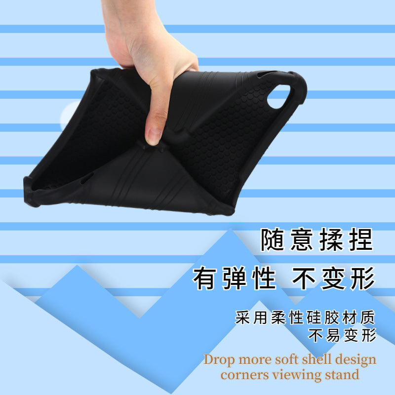 Applicable Nokia T20 protective case Tablet 10.4 inch T21 anti-drop all-inclusive rotating bracket Silicone protective case Protect cace