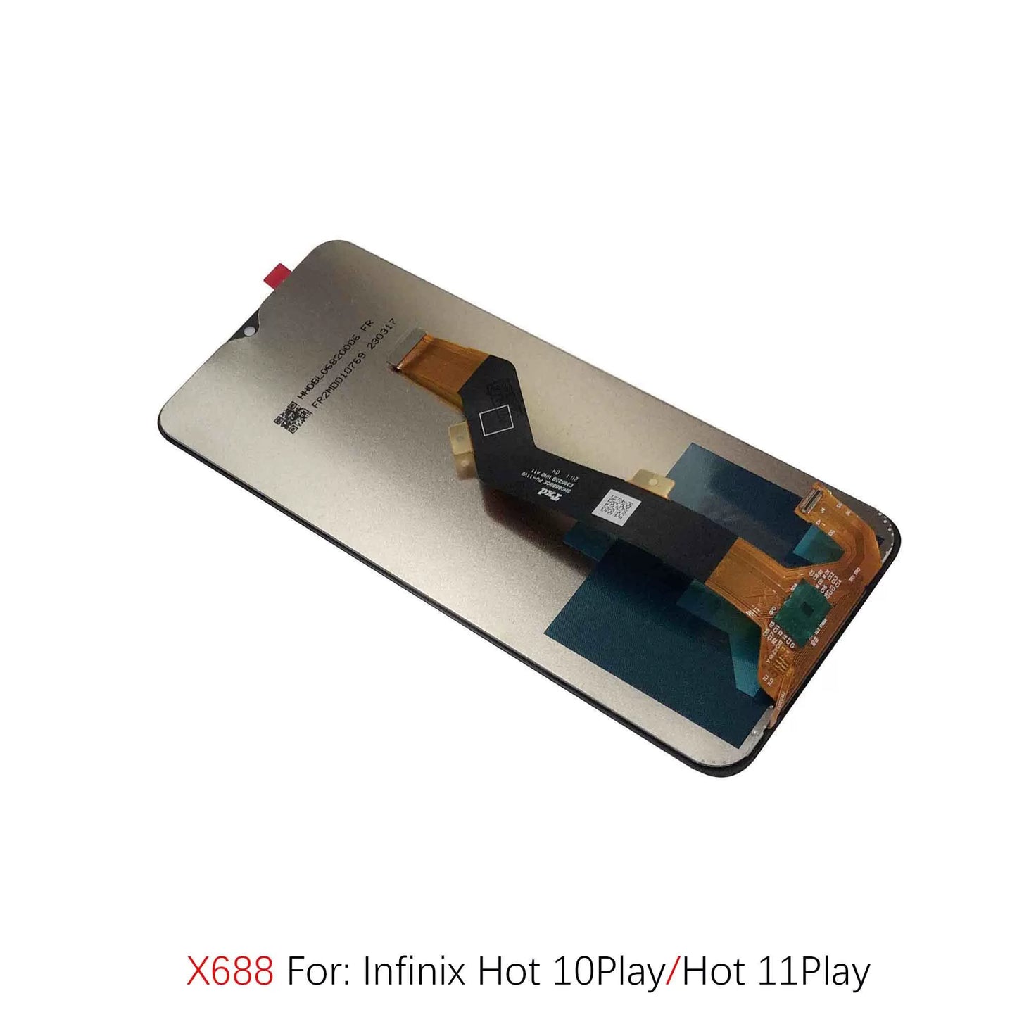 LCD Touch screen assembly for Tecno X650 KC8 KC2 X680 Hot 9Play X688 LE6
