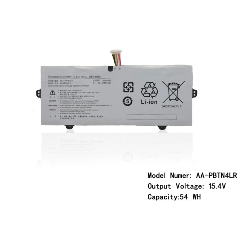 (Shipping fee not include)for于 Samsung NP940X3M NP940X5M AA-PBTN4LR05 repalcement battery AA-PBTN4LR