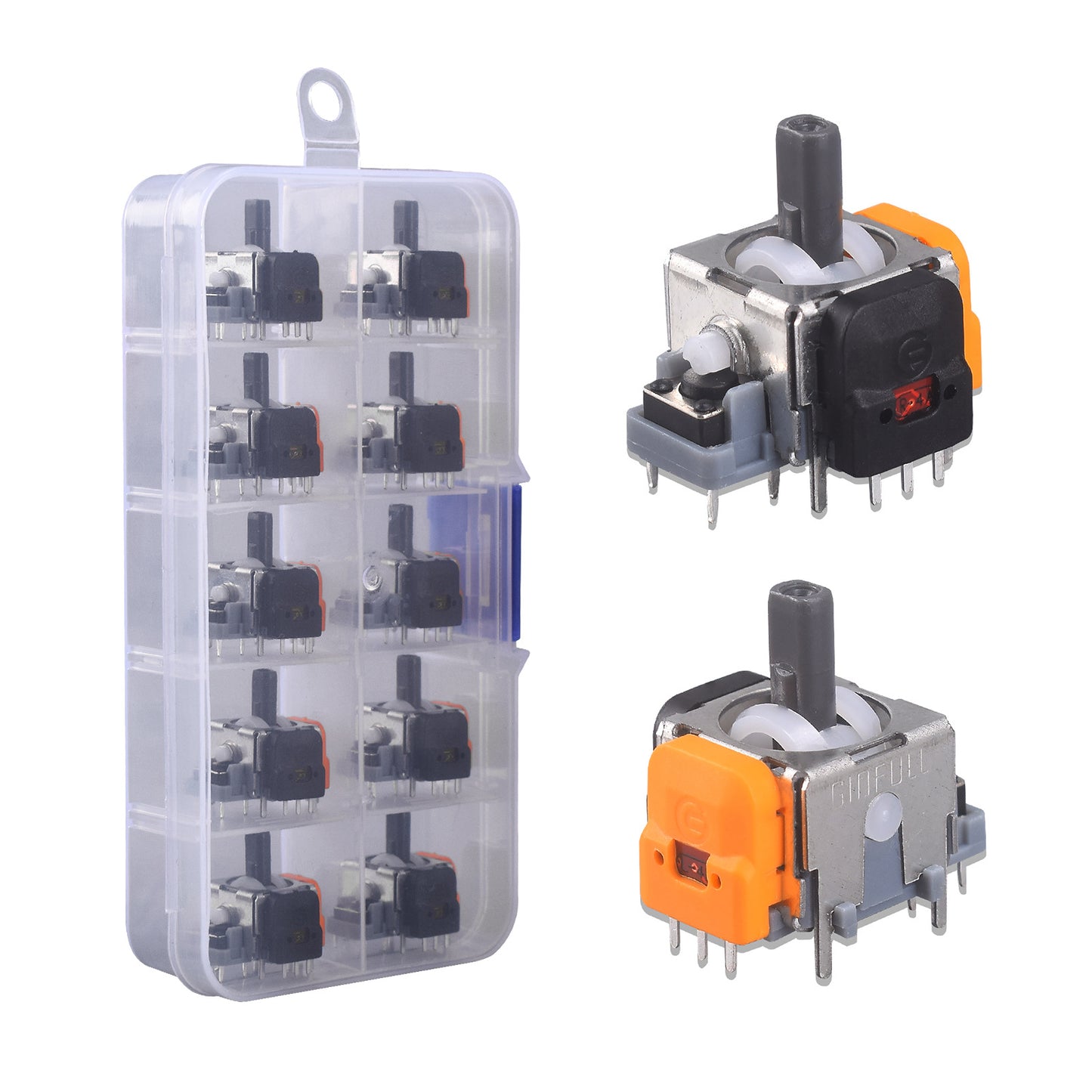 PS5 Hall rocker for XBOX/PS4/SWITCH handle Hall battery rocker can be calibrated for 10 packs