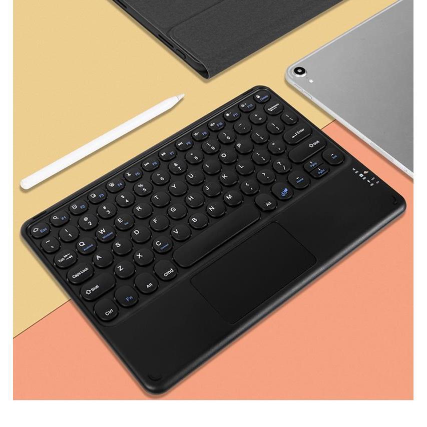 Applicable to iPad Bluetooth Keyboard Wholesale Mute Magic Control Bluetooth Keyboard Tablet Lightweight Bluetooth Keyboard and Mouse Set protective Accessories