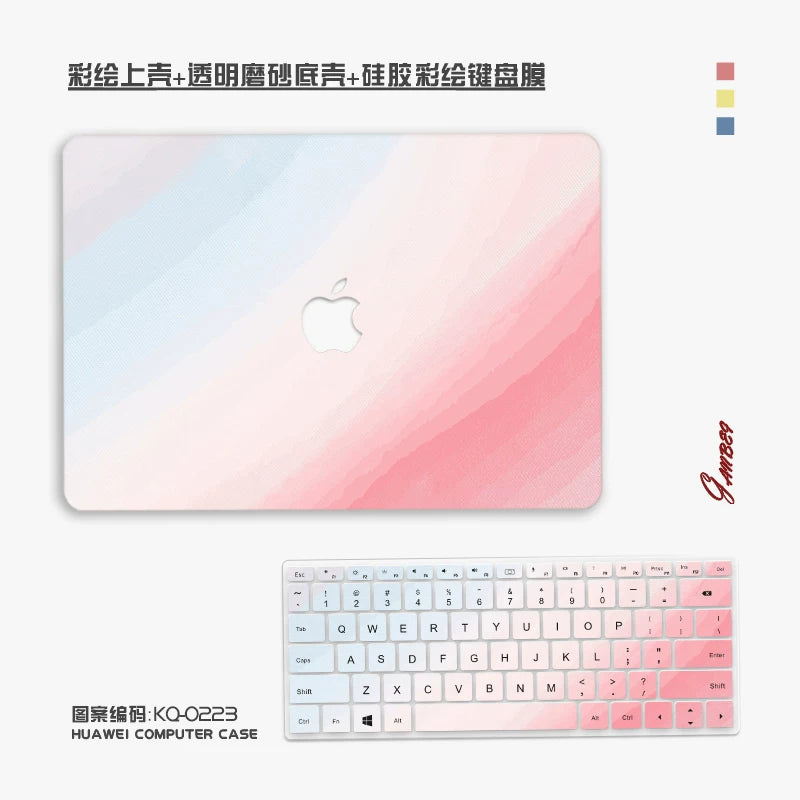 Color painting for MacBook Air Pro 11 "12" 13 "14" 15 "16" Neo A3404 A3426 A3427 A3428 A3429 A3449 A3448 A3434 A3403 A3186 A3402 A3401 A3112 A3185 A3114 A3241 A3113 A3240 Case Laptop accessories