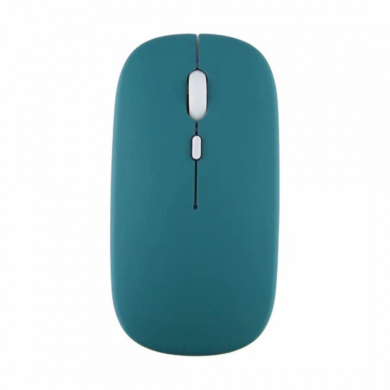 2.4G Macaron Charging Dual Mode Mouse Mobile Phone Tablet Mute Mouse Bluetooth Wireless Battery Mouse Protective Accessories