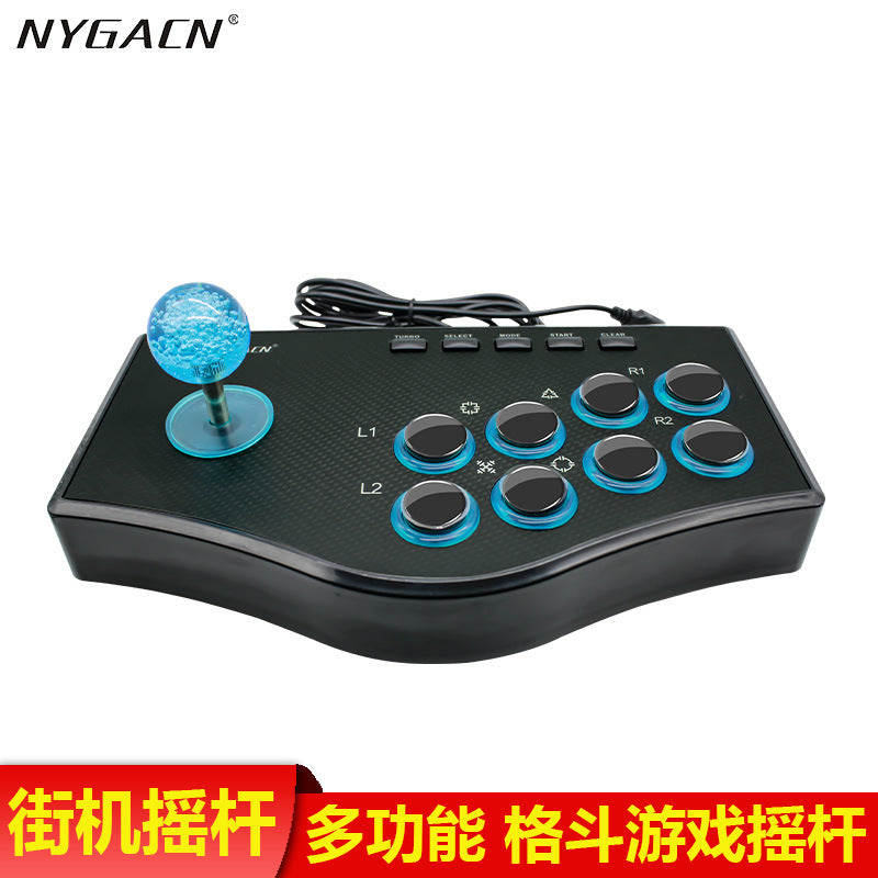 Direct supply pc computer TV projector P3 Android mobile phone wired King of Fighters arcade game joystick wholesale