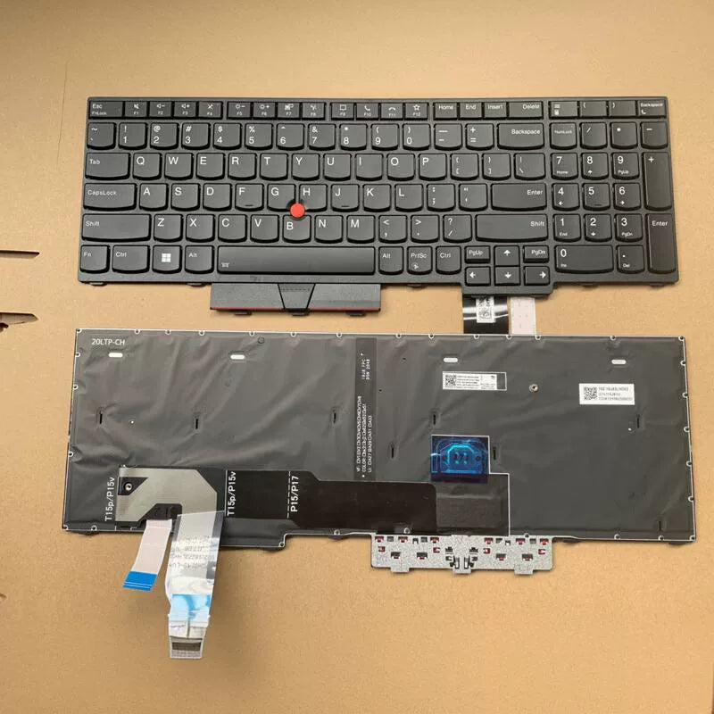 For Lenovo Thinkpad L15 Gen1 Gen2 P15V T15P T15G P17 Gen3/1 keyboard