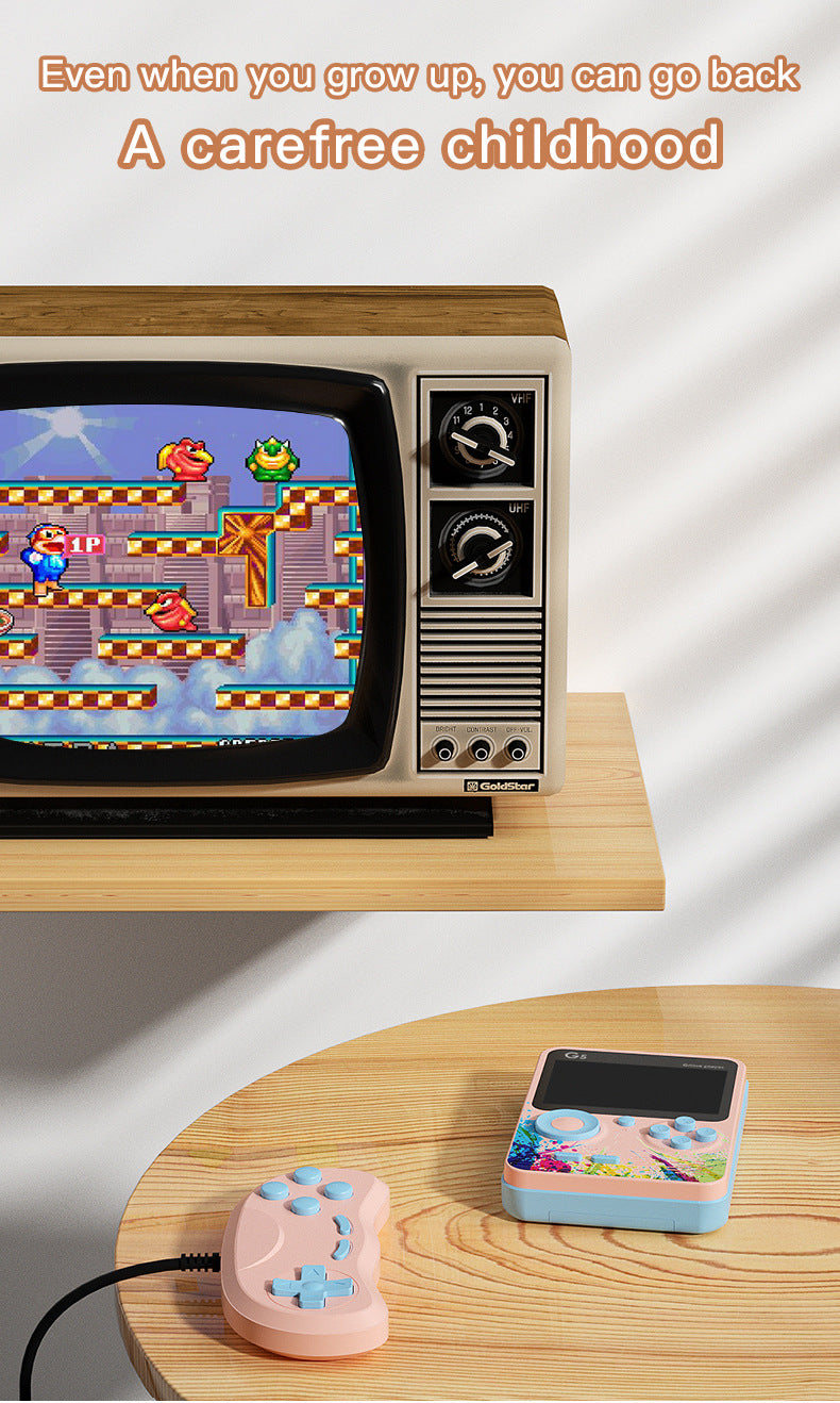 3" inch G5 500 IN 1 games Handheld Game Player console 500-in-1 classic doubles handheld game console