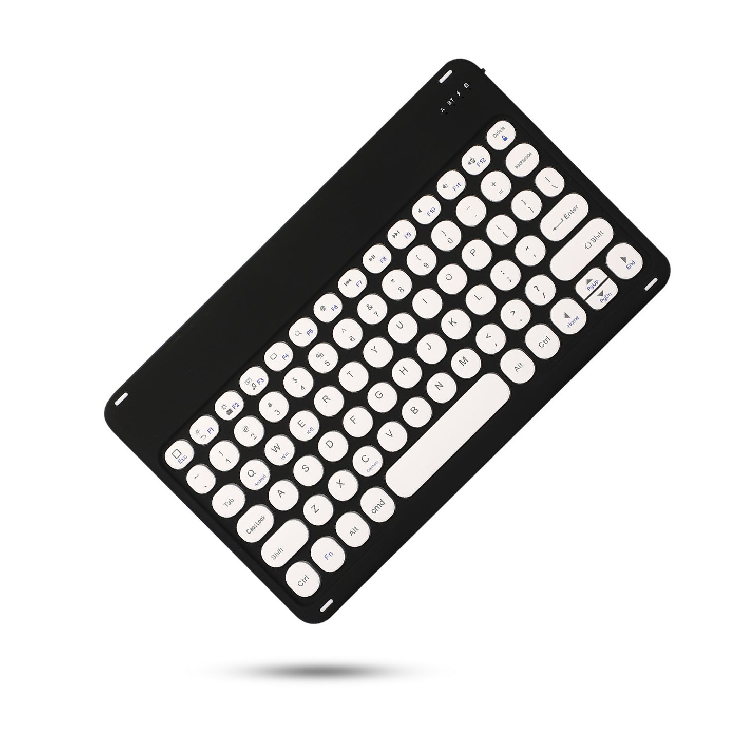 Samsung ipad keyboard phone iPhone tablet round key bluetooth keyboard protective Accessories