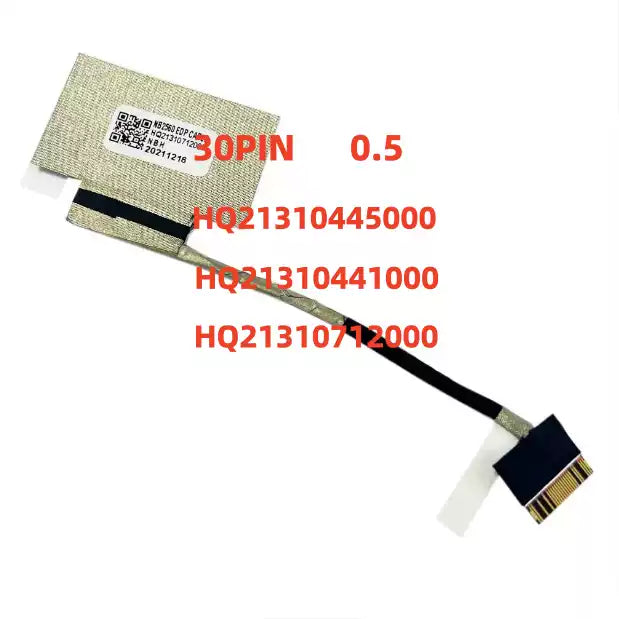 New LCD LVDS Cable for ASUS Ux325E UX325EA UX325J/A U3700J Screen Cable HQ21310441000 HQ21310445000 HQ21310712000 30pin OLED ASUS laptop repair parts