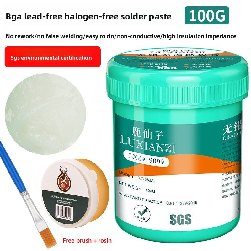 Mobile phone repair welding bga solder flux lead-free halogen-free flux leave-in rosin solder paste solder oil  Laptop Mobile Phone Repair tools