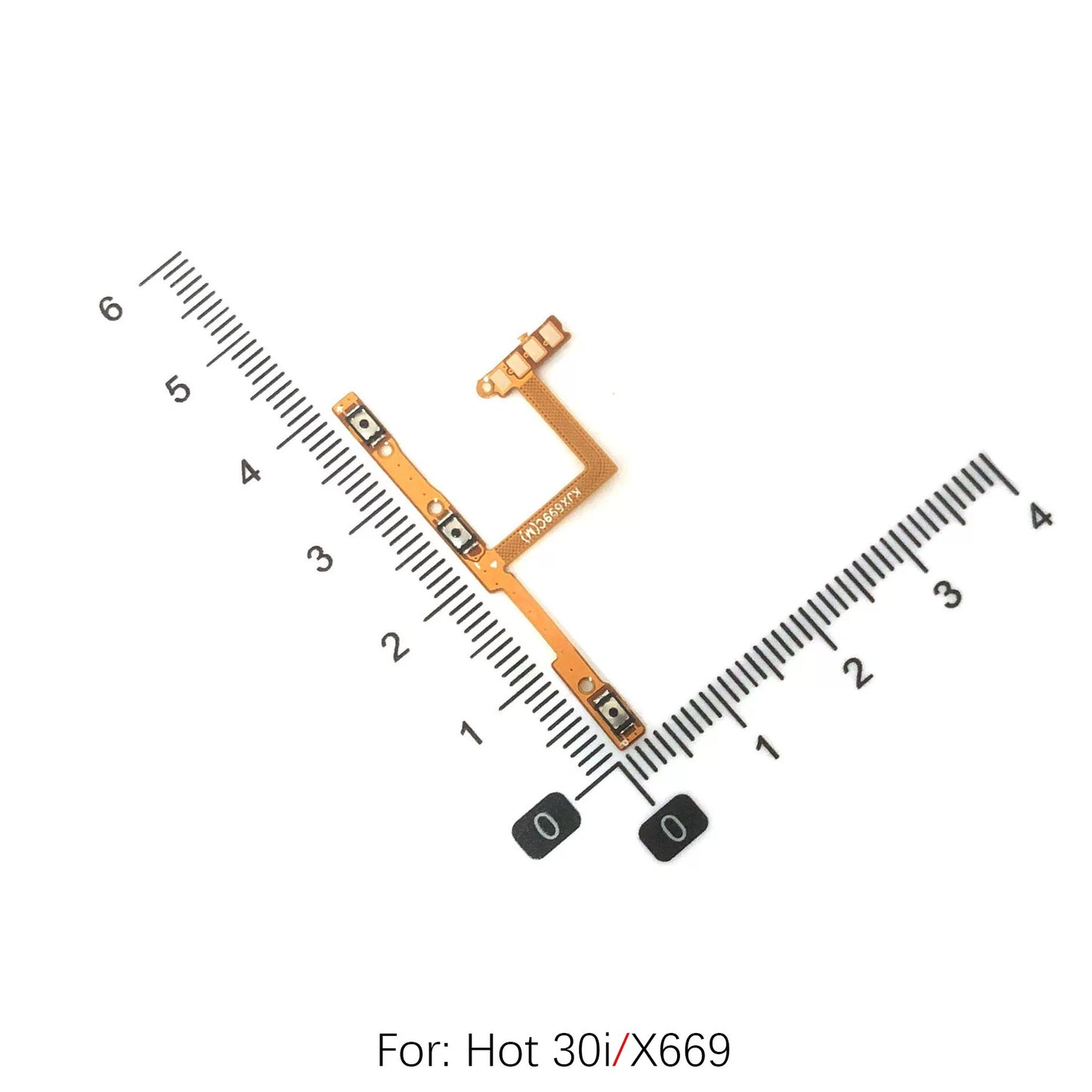 Tecno Infinix Hot20 20Play Hot30 S3X Power cable Switch on volume of ribbon flex cable X666B