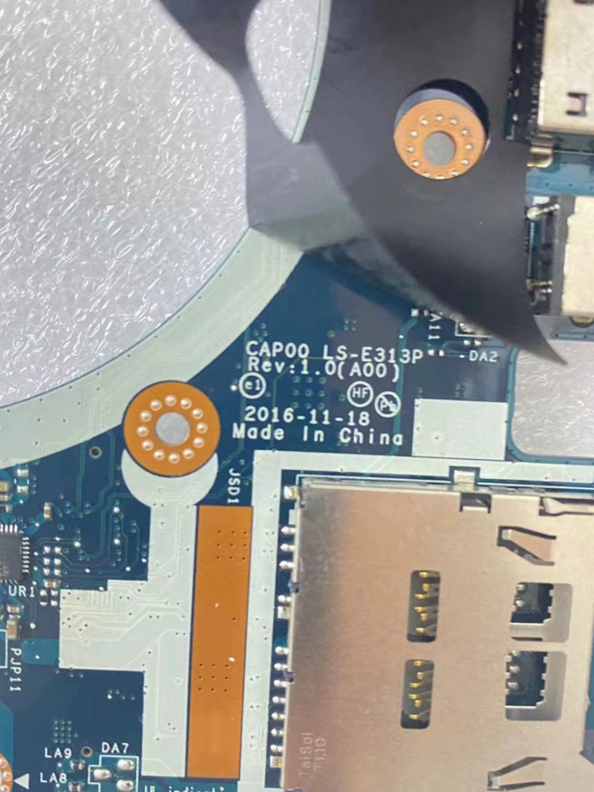 (Shipping fee not include)适用于Dell  Presicion 7520 M7520 USB音频小板 LS-E313P 00HY61