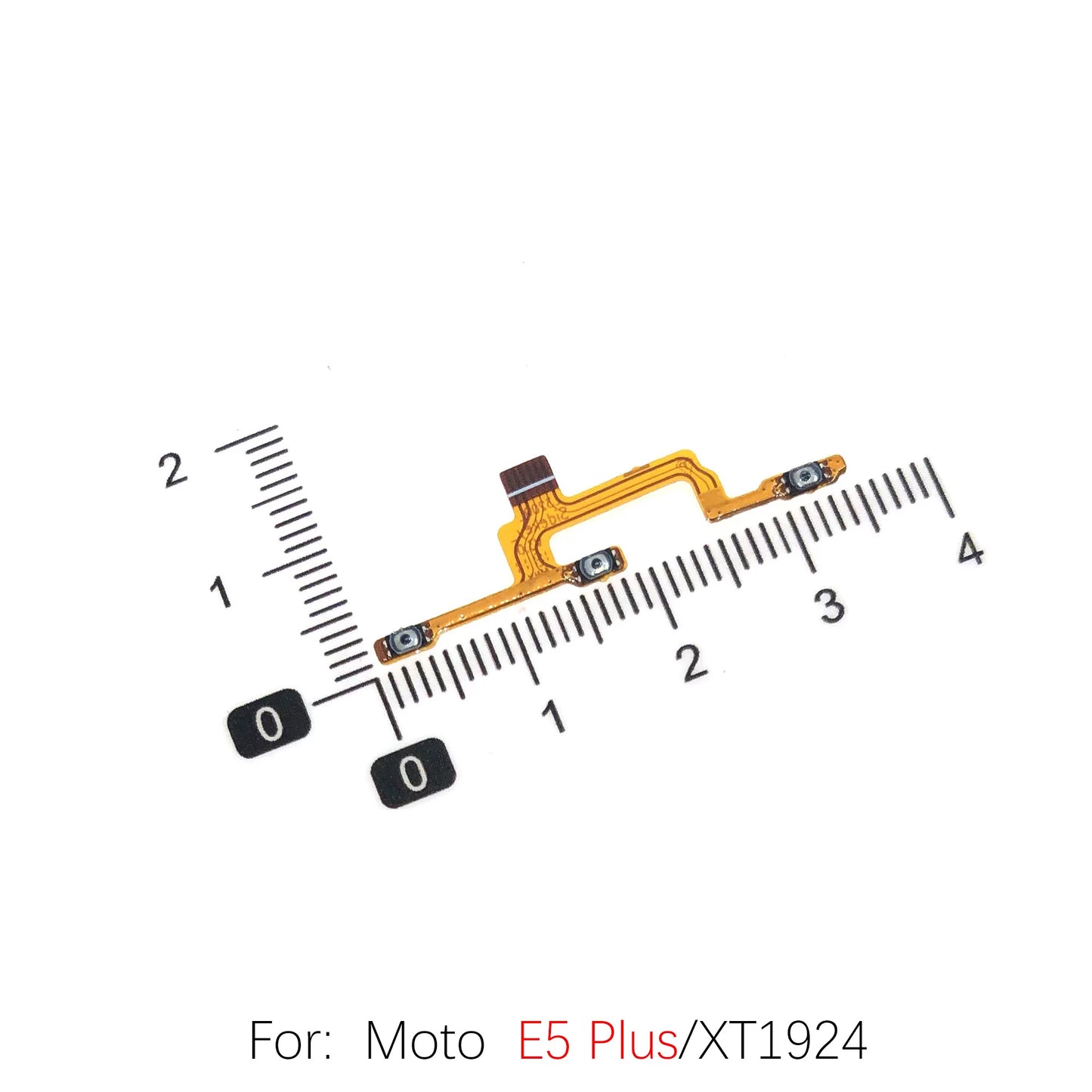 For Motorola E3 E4 Plus E4 E5 Play Go E5Plus Power cable Switch on volume of ribbon flex cable