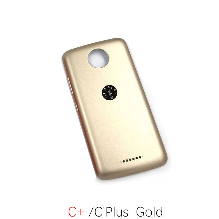 Battery back housing cover for Motorola C + CPlus E4 E5 E4Plus E5Play phone case
