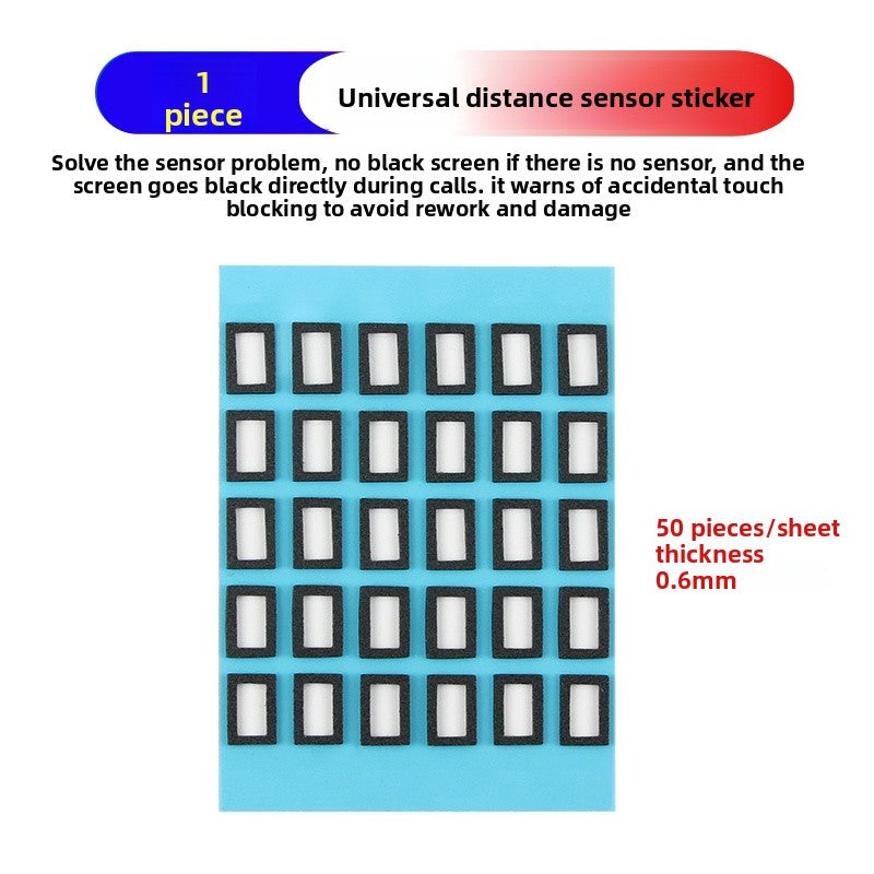 Thickened universal customized induction sticker to solve the problem of induction blocking the call because the installation is not installed properly Phone Repair tools