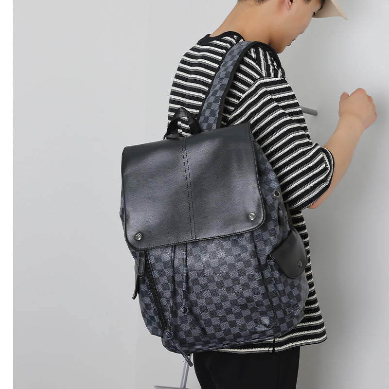 laptop bag Backpack men's backpack retro travel bag Luxury fashion  all-in-one large capacity original computer bag 电脑包