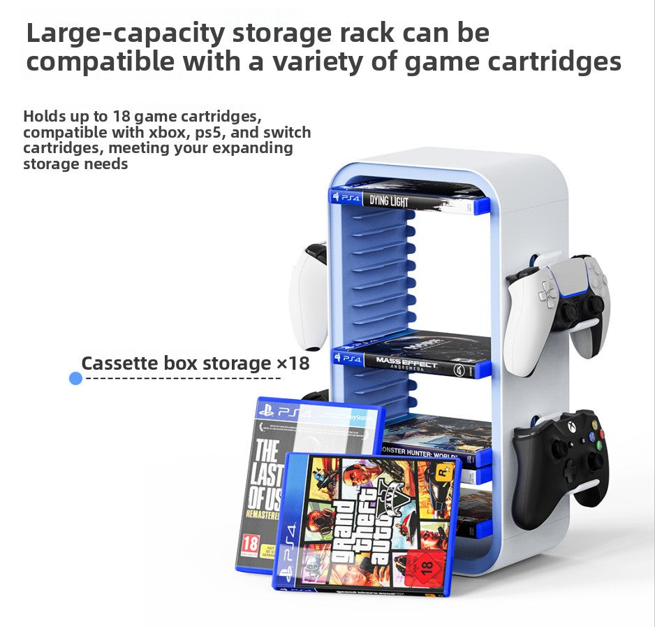 Xbox Multifunction PS5 Game Disc Holder Game Small Disc Holder Storage Rack without Double Charge KP06