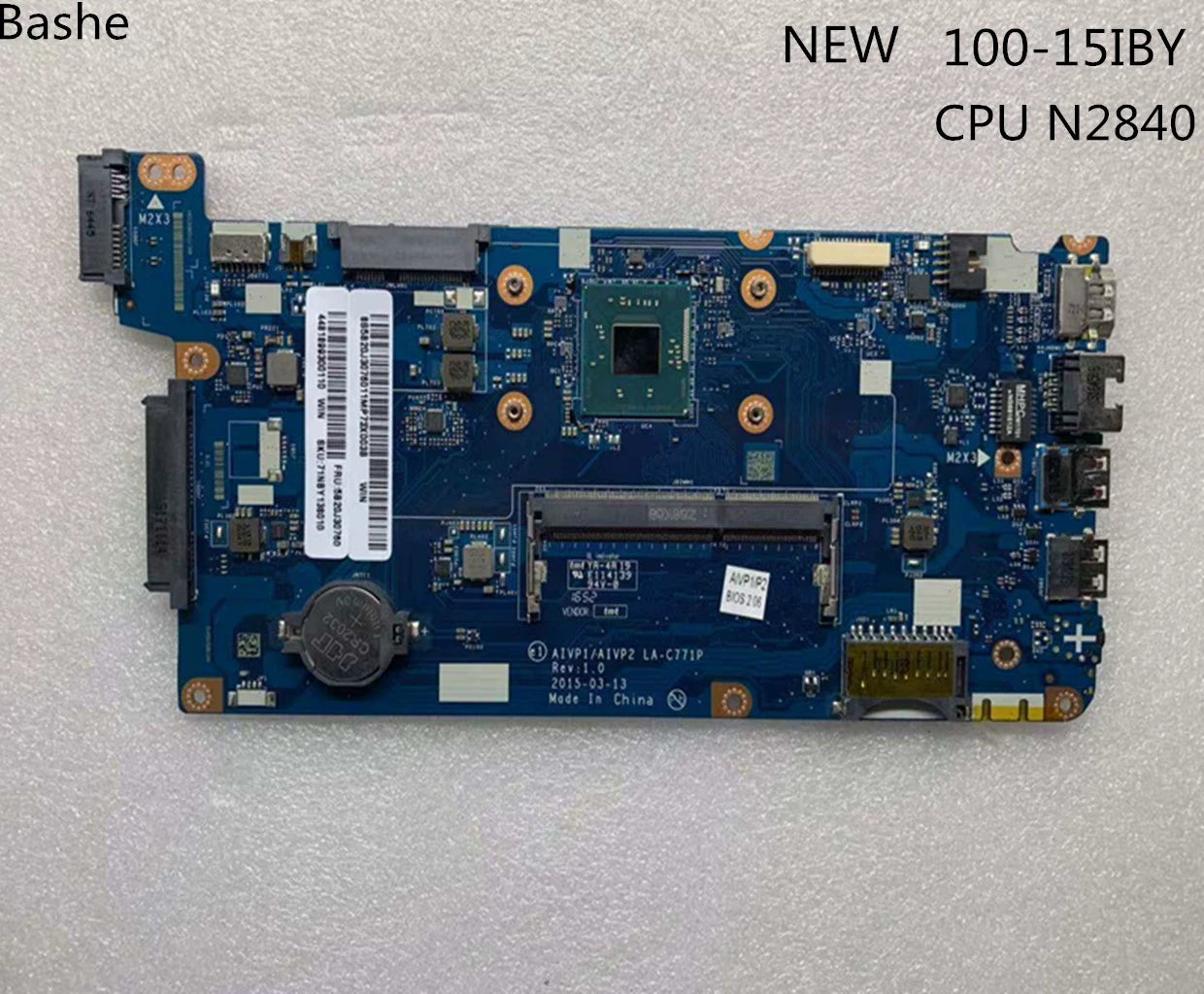 (Shipping fee not include) Lenovo 100-15IBY B50-10 100S-14IBR 100-14IBY motherboard LA-C771PNM-A681