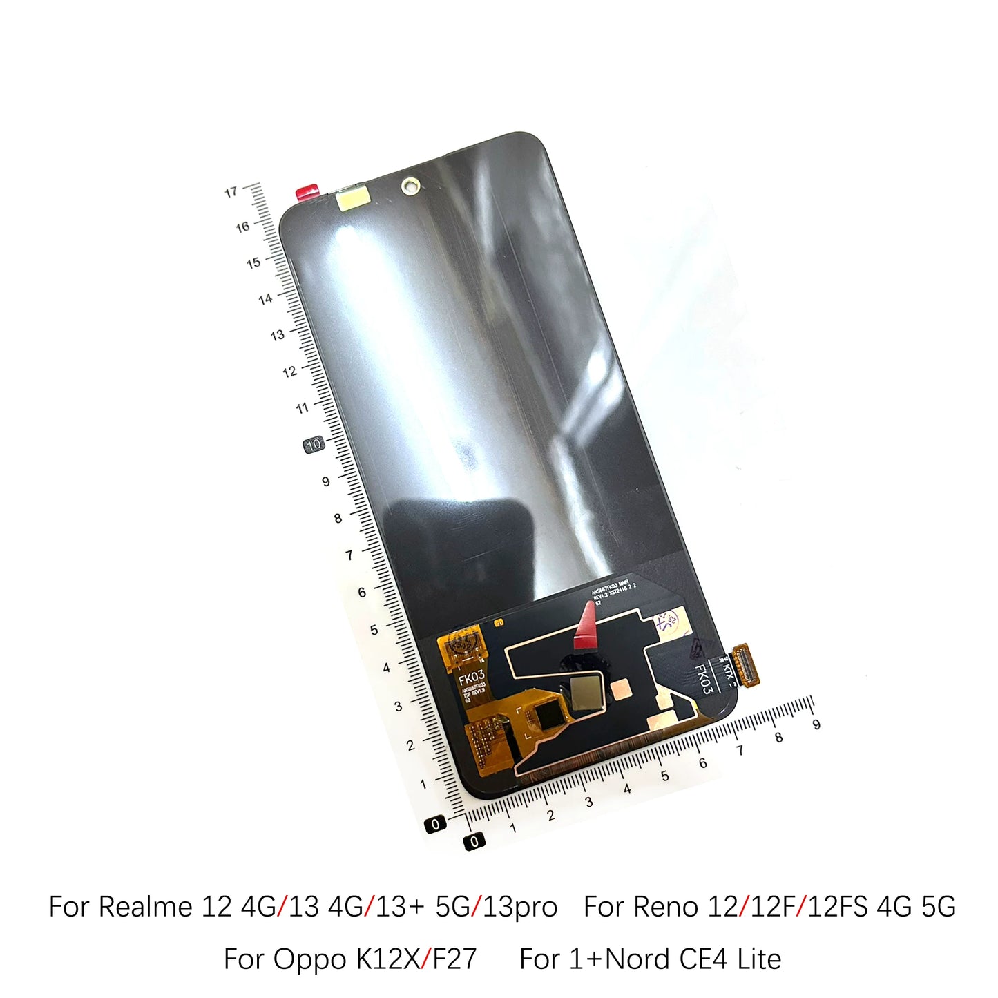 LCD Touch screen assembly for Oppo Reno 12 12F 12FS True Me 12 13 13 + 13Pro display screen