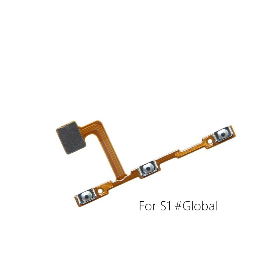 For Vivo S1 S1Pro S5 S6 S7 S9 S10e S12 S15e Power cable Switch on of ribbon volume flex