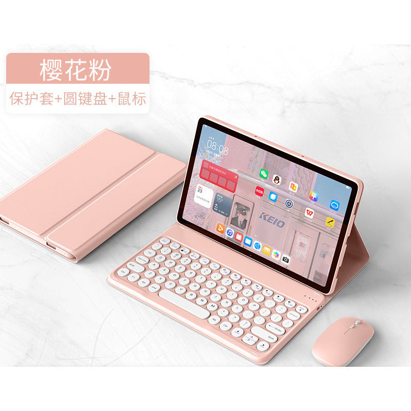 For Redmi Pad SE 11 2023 Bluetooth Keyboard Leather Case Redmi 10.6 Round Cap Xiaomi 6Pro 11 "protective Accessories