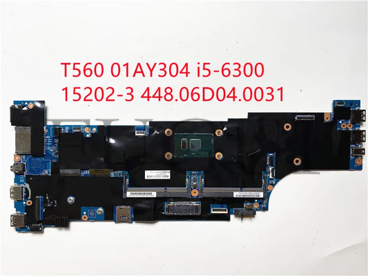 (Shipping fee not include)  motherboard system board T560 01AY304 15202-3  i5-6300 i7-6600U I6-6200